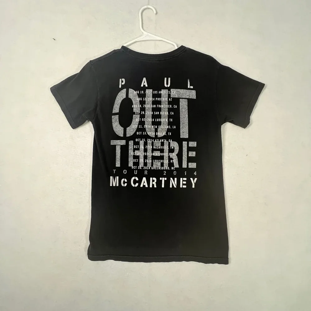 Paul‎ McCartney Out There 2014 Tour Small T-shirt USA Tour Music Concert